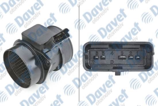 HELLA 8ET009142-101 Hava Debimetresi Peugeot Partner Berlingo P307 Scudo P406 Dw10td (2.0hdi 8v)